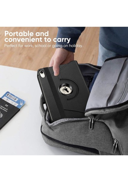 iPad Mini 7 Uyumlu Tablet Kılıf 360 Dönebilen Standlı Kapaklı Tam Korumalı A2993 A2995 A2996 A17 Pro fırsatları