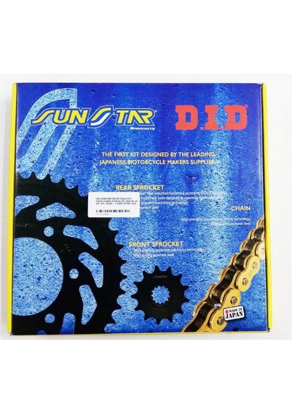 Dıd Zincir Dişli Seti Çelik 530vx3 Honda Cbf1000 2006-2010 (16t -