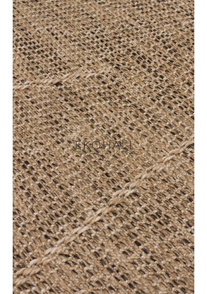 Salda Koleksiyonu Iç ve Dış Mekan Kullanımına Uygun Jüt Görünümlü Yumuşak Dokulu Sisal Kilim Sld 03 Natural