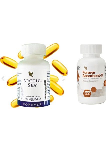 Absorbent-C / Arctic-Sea Omega 3 Forever Living