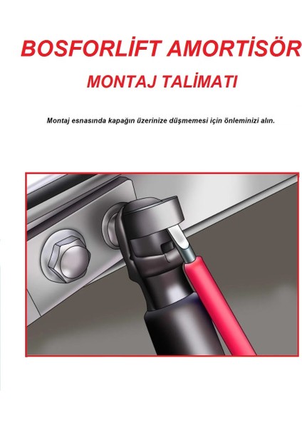 Renault Laguna 2 Frenleme Özelliğine Sahip Bagaj Amortisör Sağ Sol Takım 8200009028 - BSF-A0115 modelleri