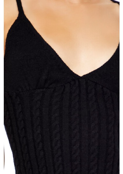 Triko Crop Cami Üst modelleri