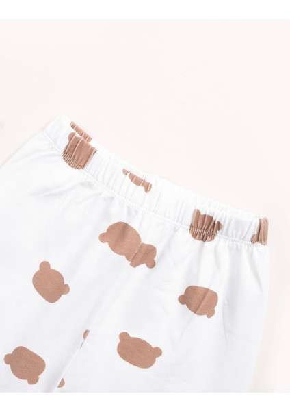 Kız Erkek Çocuk Baskılı Uzun Kollu Pijama Takımı fırsatları