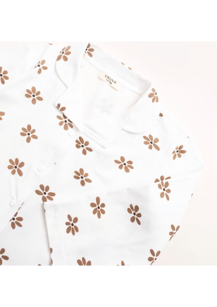 Kız Erkek Çocuk Baskılı Uzun Kollu Pijama Takımı fiyatları