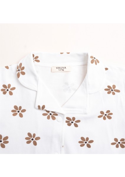 Kız Erkek Çocuk Baskılı Uzun Kollu Pijama Takımı modelleri