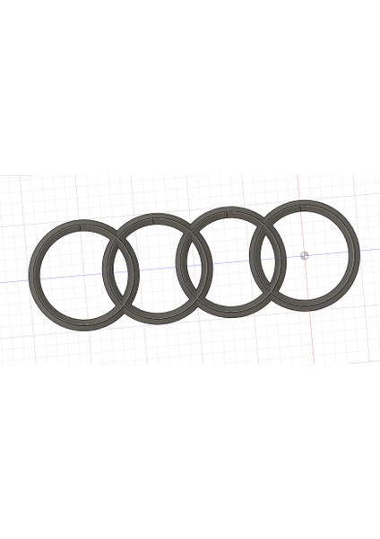 Audi Amblem (3d Baski)