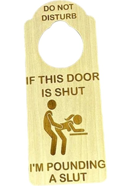 Kapı Askısı I Iz Etmeyin Ev Iç Için Ahşap I Iz Etmeyin (Yurt Dışından) indirimleri