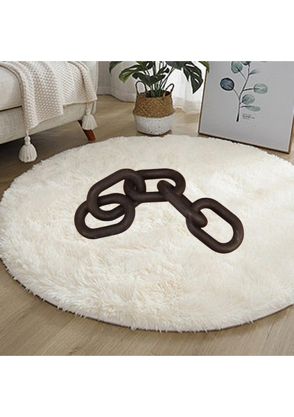 Elle Oyulmuş Dekoratif 5 Bağlantı Süsü Ahşap Zincir Siyah (Yurt Dışından) modelleri