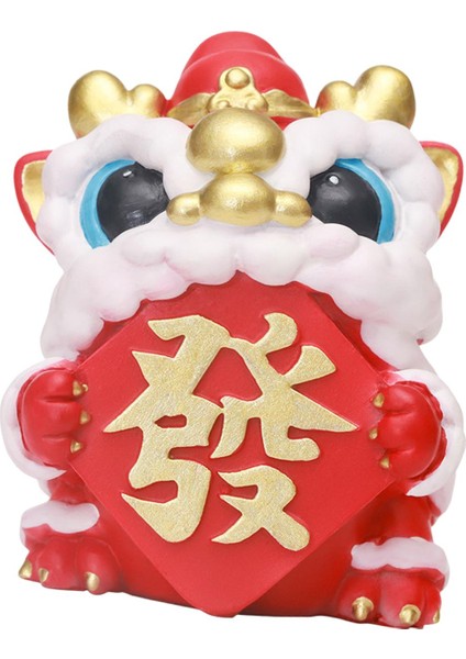 Çin Yılı Dekorasyon Hediyesi Reçine Süsü Çince C (Yurt Dışından) fırsatları