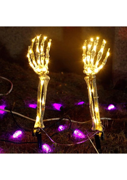 2x Iskelet El Avlu Için Pilleşan Sahne (Yurt Dışından) indirimleri