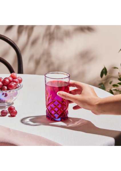 Melodico Meşrubat Bardağı Kırmızı 375 ml fiyatları