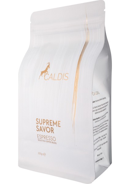 Supreme Savor™ 250 gr Espresso %100 Arabica Çekirdek Kahve