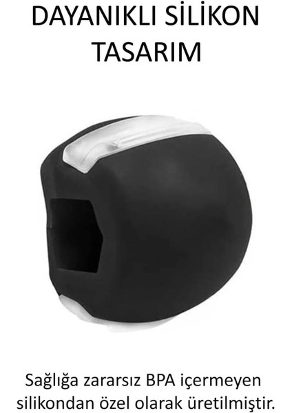 Çene Egzersiz Topu Bej Renk, Güçlendirme ve Geliştirme Amaçlı, Dayanıklı ve Hafif modelleri