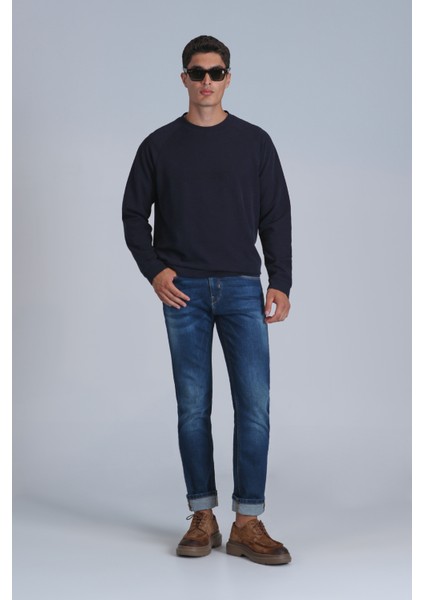 Edwın Smart Jean Erkek Pantolon Slim Fit Mavi