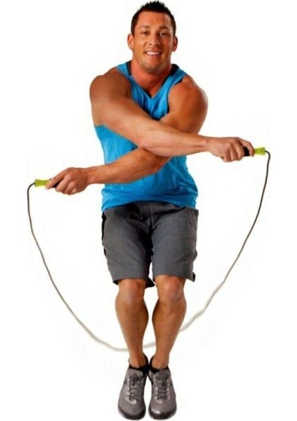 Silikon Atlama Ipi, Ayarlanabilir, Boy Zıplama, Renk: Siyah modelleri