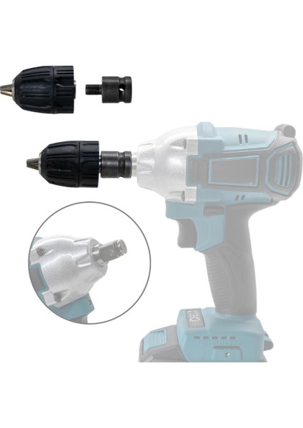 6265 Plastik Mandren 0.8-10 mm 3/8"-24UNF (Somun Sökme Adaptörlü)