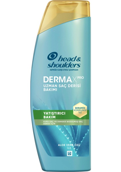 Head & Shoulders Dermaxpro Yatıştırıcı Kepek Karşıtı Şampuan Kuru ve Kaşıntılı Saç Derisi Için 350 ml