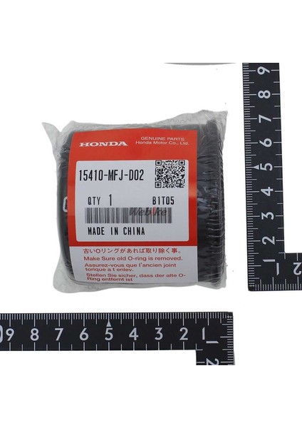 HONDA FORZA250 YAĞ FİLTRESİ (ORJ) 204 HONDA NC700 750 MT-07 YZF-R