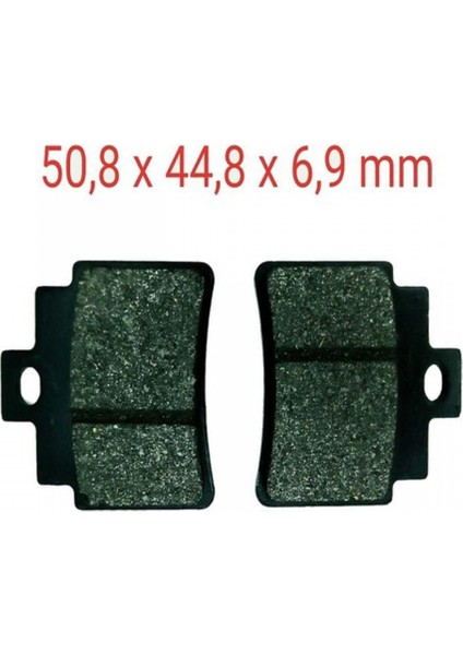 Ön Fren Disk Balataası Sym Gts 250 Joymax 250 355 140