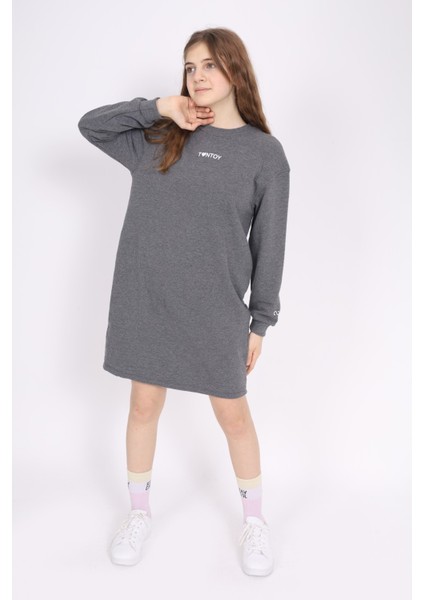 Kız Çocuk Baskılı Elbise