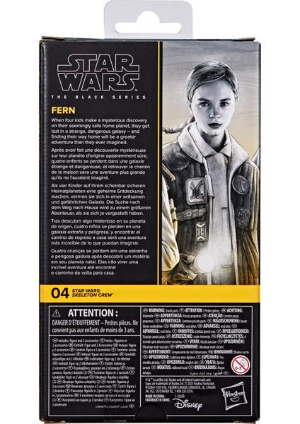 Star Wars Black Series Fern (Star Wars: Skeleton Crew) Aksiyon Figürü