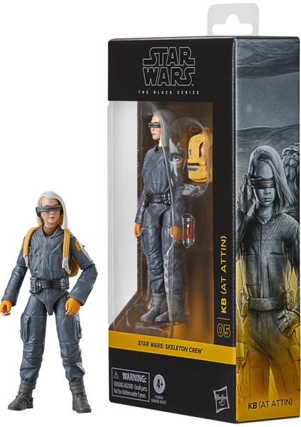Star Wars Black Series Kb (At Attin) (Star Wars: Skeleton Crew) Aksiyon Figürü