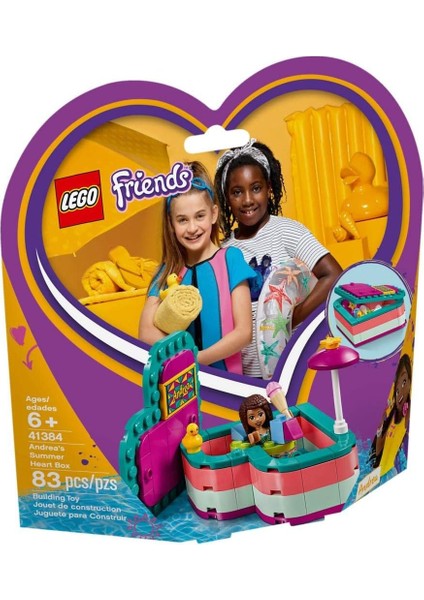 Friends Andrea'nın Yaz Kalp Kutusu 41384 Yapım Seti (83 Parça) fiyatları