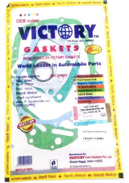 TVS APACHE RTR 180 CONTA TAKIMI