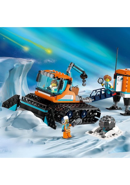 ® City Kutup Keşif Kamyonu ve Mobil Laboratuvarı 60378 Oyuncak Yapım Seti (489 Parça) indirimleri