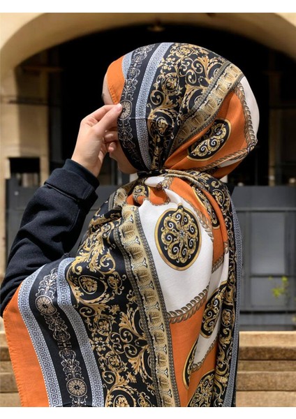 Pamuk Barok 0192 Kiremit Şal