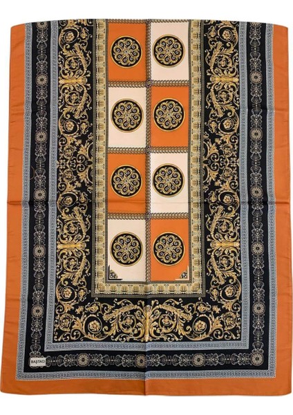 Pamuk Barok 0192 Kiremit Şal modelleri