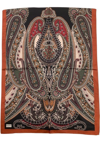 Pamuk Etnik 0191 Kiremit Şal modelleri