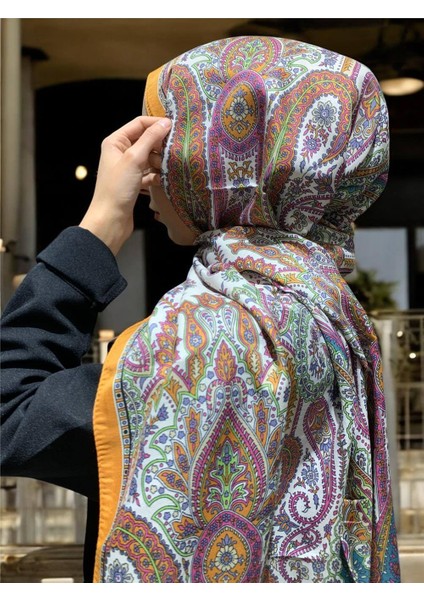 Pamuk Etnik 0193 Hardal Şal