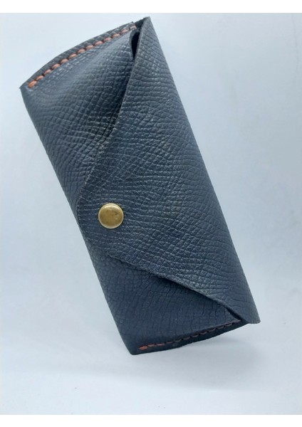 Siyah El Yapımı Handmade Unisex Gözlük Kabı