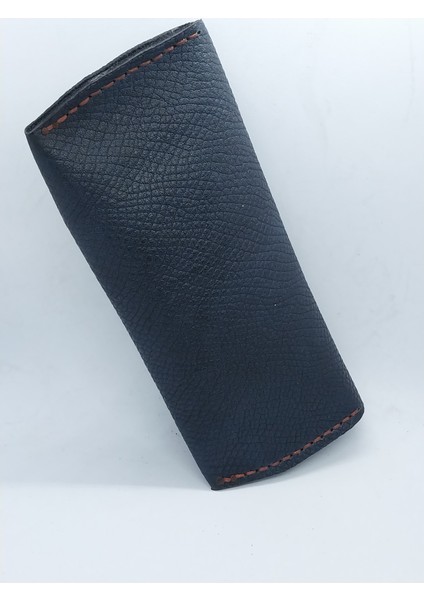Siyah El Yapımı Handmade Unisex Gözlük Kabı