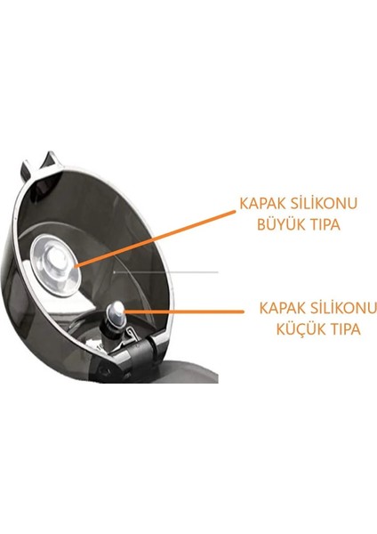 Silikon Tıpa Takımı -Tüm Kapaklı Modeller Için - Kapak Ilanı Değildir