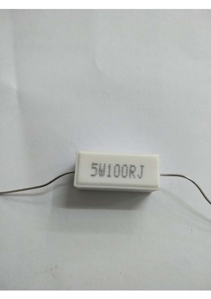 5 Watt 100R Taş Direnç=adet Olarak Satılır