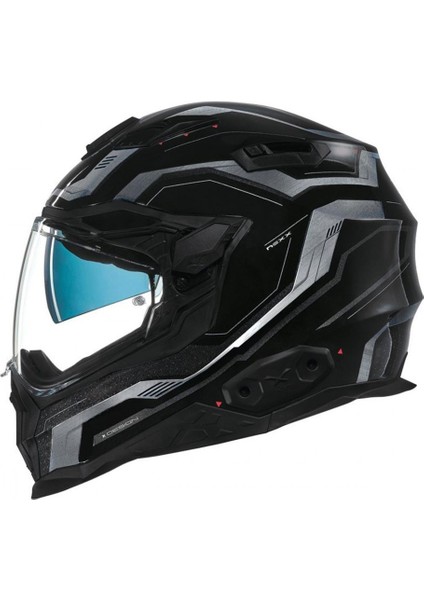 X.wst 2 Supercell Kapalı Kask Siyah-gri SMALL