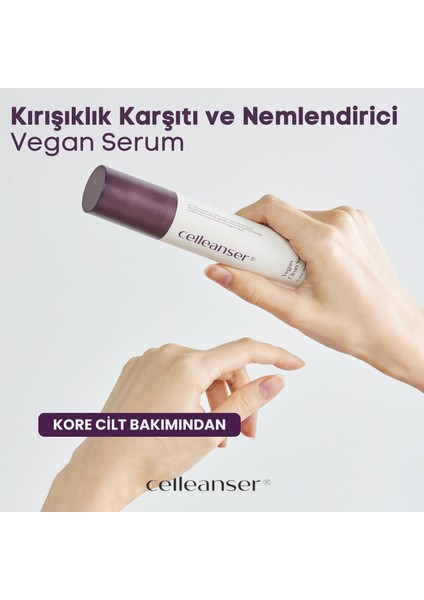 Yaşlanma Karşıtı, Nemlendirici ve Besleyici Vegan Serum