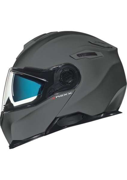 X.vılıtur Çene Açılır Kask Mat Tıtanıum
