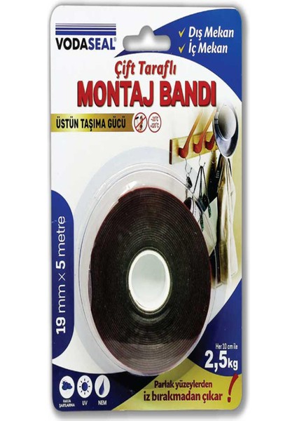 19MMX5M Vhb Montaj Bandı GRI_78 3768