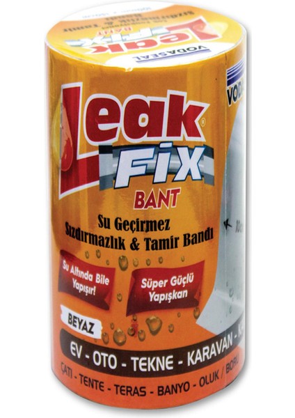 Leakfix Yama Bant 100MM x 1,5 Mt_beyaz
