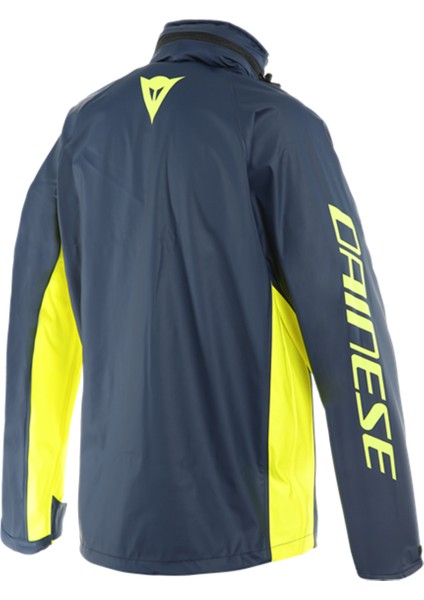 Daınese Storm 2 Irıs Fluo Unısex Üst Yağmurluk Siyah-sarı