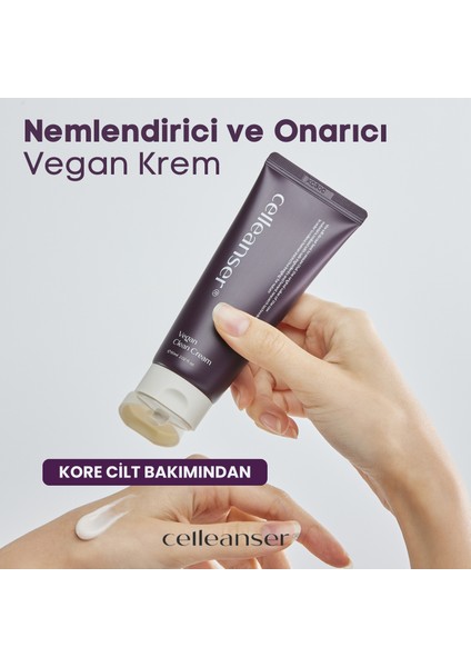 Centella Içeren Nemlendirici ve Onarıcı Günlük Vegan Bakım Kremi