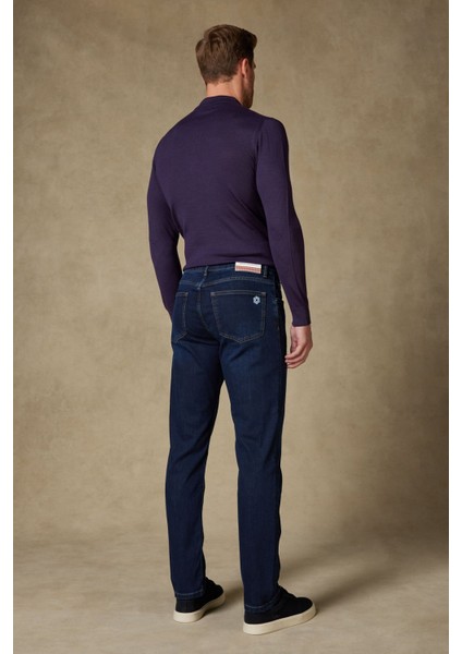 Lacivert Kot Pantolon J17-1 36
