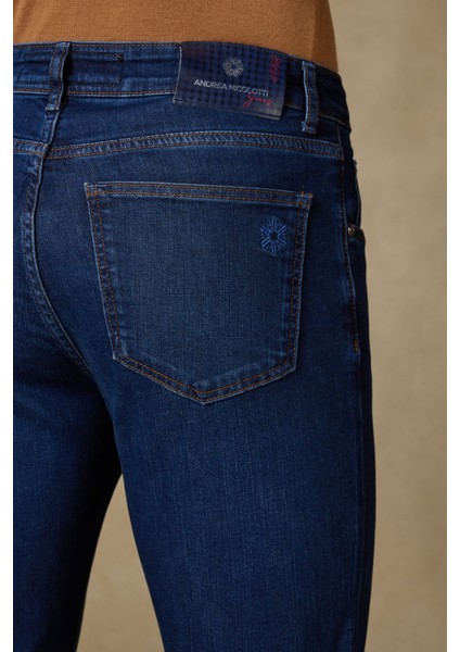 Lacivert Kot Pantolon J28-1 38