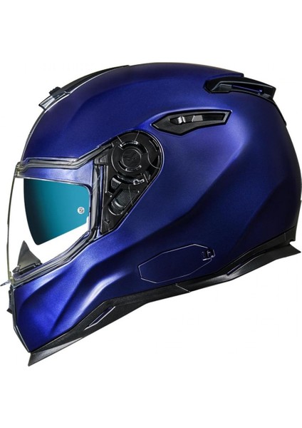 Sx.100 Kapalı Kask Mat Mavi