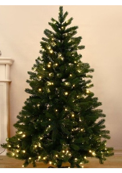 150 cm Lu x Yılbaşı Ağacı Çift Dallı Büyük Yapraklı Gür Ağaç Yılbaşı Ağacı Iskoç Gerçek Görsel fiyatları