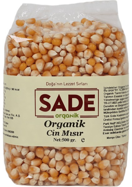 Organik Cin Mısır 500 gr