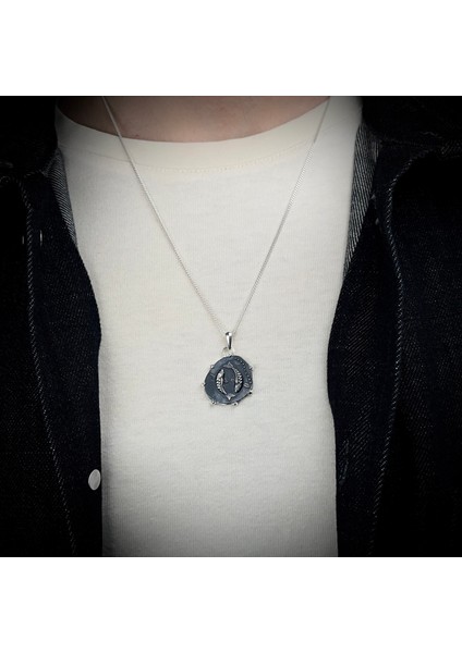 Gümüş Balık Burcu Kolye 925 Ayar Gümüş Unisex Balık Burç Taşsız Özel Tasarım Balık Figürlü Kolye fırsatları